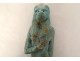 Egyptian funerary statuette goddess Bastet standing cat Egypt amulet