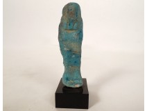 Egyptian funerary statuette goddess Bastet standing cat Egypt amulet