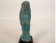 Egyptian funerary statuette goddess Bastet standing cat Egypt amulet