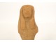 Egyptian funerary statuette goddess Bastet standing cat Egypt amulet
