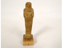 Egyptian funerary statuette goddess Bastet standing cat Egypt amulet