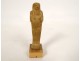 Egyptian funerary statuette goddess Bastet standing cat Egypt amulet