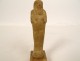 Egyptian funerary statuette goddess Bastet standing cat Egypt amulet