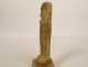 Egyptian funerary statuette goddess Bastet standing cat Egypt amulet