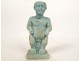 Egyptian funerary statuette goddess Bastet standing cat Egypt amulet