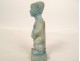 Egyptian funerary statuette goddess Bastet standing cat Egypt amulet