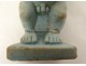 Egyptian funerary statuette goddess Bastet standing cat Egypt amulet