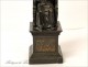 Bronze Statue Saint Apostles Peter Trone Jesus 19th