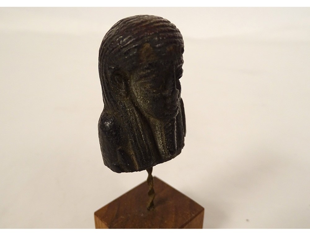 Petit Buste égyptien Vintage Style Art Déco - Statue En Plâtre Pour Déco Intérieure