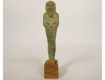 Egyptian funerary statuette goddess Bastet standing cat Egypt amulet