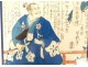 Japanese Ukiyo-e print signed Yoshiiku Utagawa samurai Harumoto 19th century