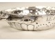 Solid silver wine taster Vieillard Paris Raoul snake 125.95gr 19th century