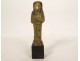 Egyptian funerary statuette goddess Bastet standing cat Egypt amulet