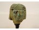 Egyptian funerary statuette goddess Bastet standing cat Egypt amulet