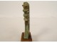 Egyptian funerary statuette goddess Bastet standing cat Egypt amulet