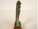 Egyptian funerary statuette goddess Bastet standing cat Egypt amulet