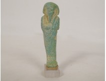 Egyptian funerary statuette goddess Bastet standing cat Egypt amulet