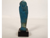 Egyptian funerary statuette goddess Bastet standing cat Egypt amulet