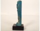 Egyptian funerary statuette goddess Bastet standing cat Egypt amulet