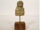 Egyptian funerary statuette goddess Bastet standing cat Egypt amulet