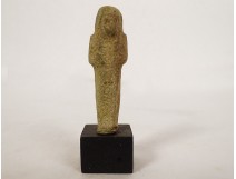 Egyptian funerary statuette goddess Bastet standing cat Egypt amulet