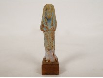 Egyptian funerary statuette goddess Bastet standing cat Egypt amulet