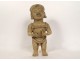 Pre-Columbian sculpture Olmec character Las Bocas Mexico land suite