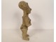 Pre-Columbian sculpture Olmec character Las Bocas Mexico land suite