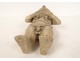 Pre-Columbian sculpture Olmec character Las Bocas Mexico land suite