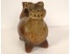 Pre-Columbian sculpture Olmec character Las Bocas Mexico land suite
