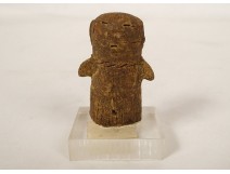 Pre-Columbian sculpture Olmec character Las Bocas Mexico land suite