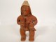 Pre-Columbian sculpture Olmec character Las Bocas Mexico land suite