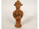 Pre-Columbian sculpture Olmec character Las Bocas Mexico land suite