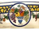 Crystal glass enamel Sevres Art Deco Fruits 20th