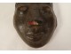 Pre-Columbian sculpture Olmec character Las Bocas Mexico land suite