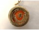 Round reliquary pendant Gabriel of the Virgen de los Dolores Italy 19th century