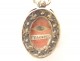 Round reliquary pendant Gabriel of the Virgen de los Dolores Italy 19th century