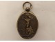 Round reliquary pendant Gabriel of the Virgen de los Dolores Italy 19th century