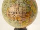 Small terrestrial globe world map Geographer Forest 17 rue Buci Paris 19th century