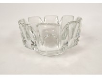 Corona Bowl cooler cup crystal Orrefors Sweden Lars Hellsten 20th