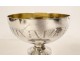 Solid silver paten chalice Minerva Demarquet Frères Art Deco box 20th century