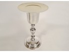 Solid silver paten chalice Rooster Paris bronze foot PB 534gr case early 19th century