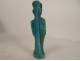 Egyptian funerary amulet statuette Egypt terracotta god priest