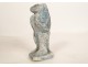 Egyptian funerary amulet statuette Egypt terracotta god priest