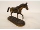 Bronze sculpture equestrian statue animal horse 19th century