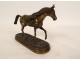 Bronze sculpture equestrian statue animal horse 19th century