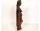 Saint John Calvary carved wood sculpture statue 17th century