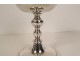 Solid silver ciborium Rooster Paris goldsmith Pierre Paraud bronze PB798gr 18th century
