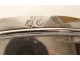 Solid silver ciborium Rooster Paris goldsmith Pierre Paraud bronze PB798gr 18th century