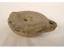 Egyptian terracotta oil lamp Ancient Egypt Roman period